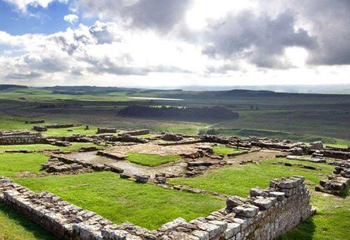 Housesteads Fort on Hadrians Wall