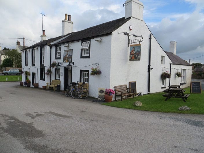 Traditional pub in Langwathby