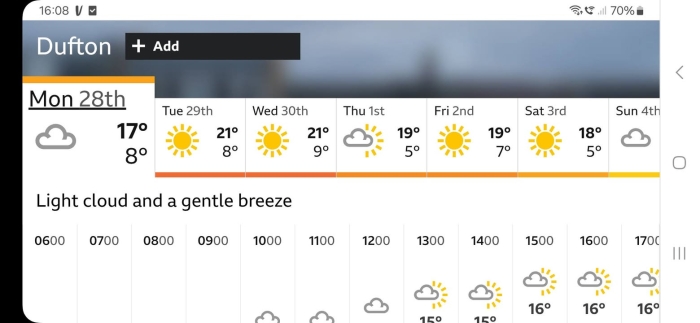 ***Weather Warning***

Next week the temperature in some parts of Cumbria is predicted to hit 20C and a small yellow ball may be visible in the sky!!!

You never know it may even get to 21C later in the summer, nearly warm enough to swim in some of our favourite secret wild pools.

We have some availability for July and August, but youll have to stay with us if you want to know where those pools are!

Visit www.duftonbarnholidays.co.uk to book

#ruralescape #visitcumbria #dogfriendlyholidays #luxuryselfcatering #edenvalleycumbria #visitlakedistrict #visiteden #selfcateringcottage #wildwaterswimming